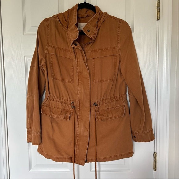 Universal Thread Rust Tan Colored Jacket Size Small - Picture 1 of 6